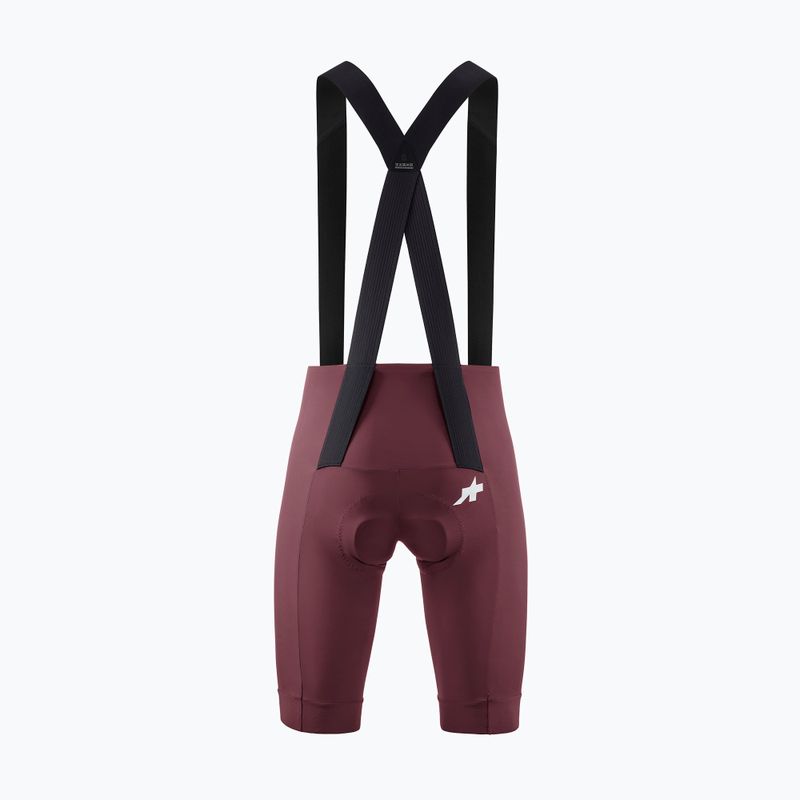 Pánské cyklistické šortky ASSOS Mille GT S11 Bib Shorts burgundy red 2
