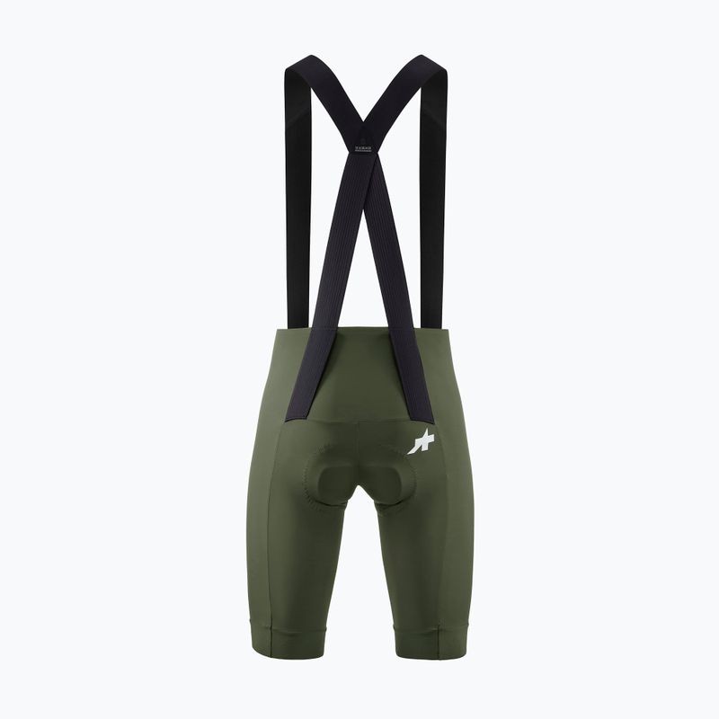 Pánské cyklistické šortky ASSOS Mille GT S11 Bib Shorts moss green 2