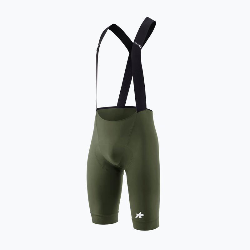 Pánské cyklistické kraťasy ASSOS Mille GT S11 Bib Shorts moss green 4