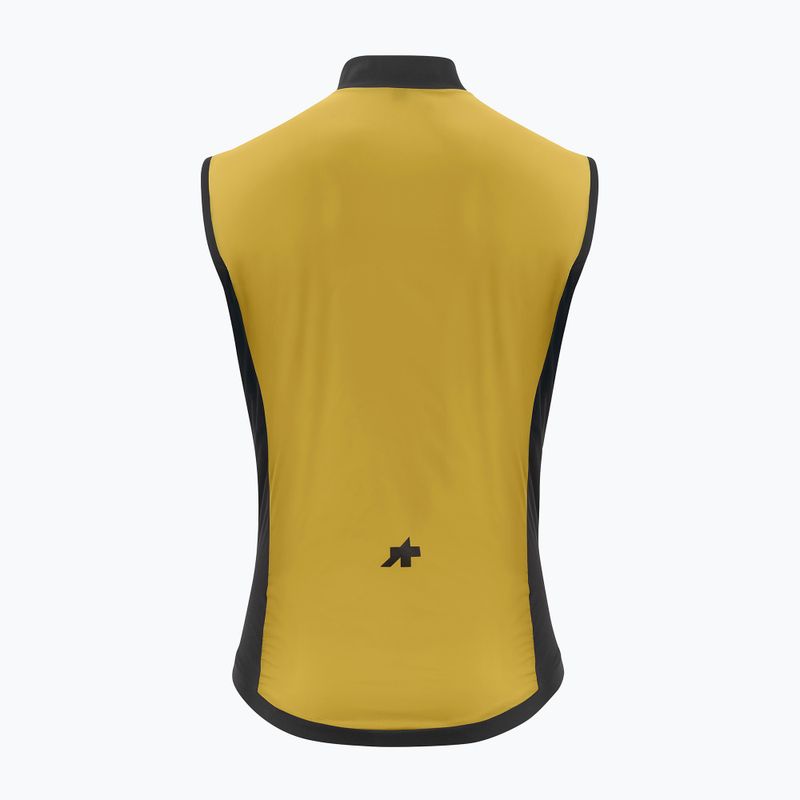 Pánská cyklistická vesta ASSOS Mille GT Wind S11 golden yellow 2