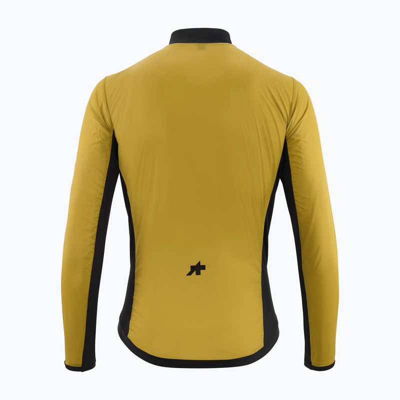 Pánská cyklistická bunda ASSOS Mille GT Wind S11 golden yellow 2