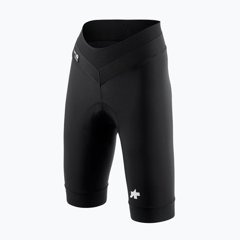 Dámské cyklistické šortky ASSOS Uma GT S11 Half Shorts Long W black 4