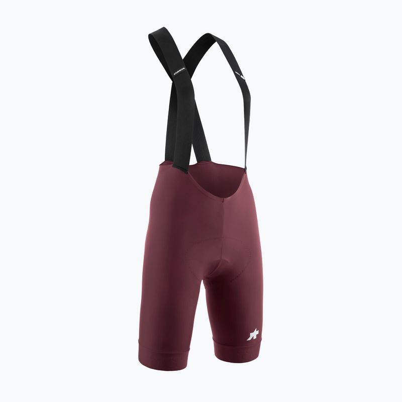 Dámské cyklistické šortky ASSOS Uma GT S11 Bib Shorts W burgundy red 3