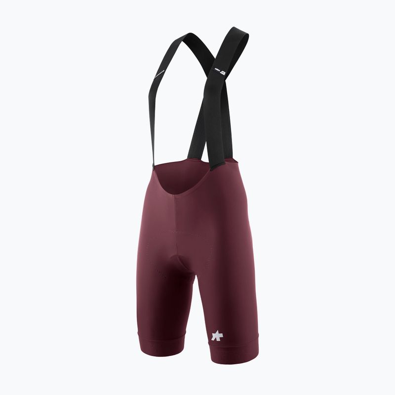 Dámské cyklistické šortky ASSOS Uma GT S11 Bib Shorts W burgundy red 4