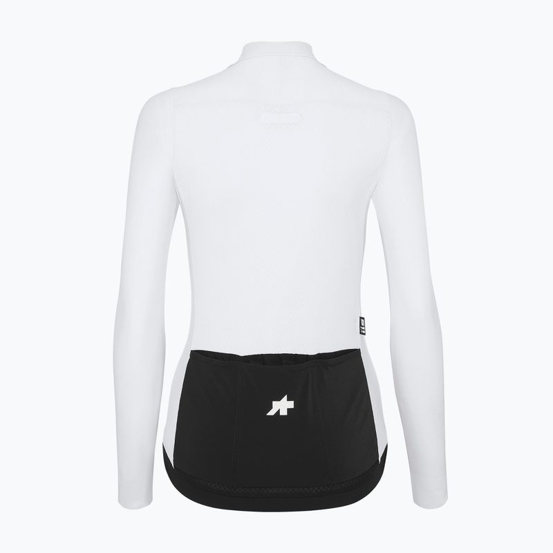 Dámské cyklistické tričko Longsleeve ASSOS Uma GT S11 EVO In white 2