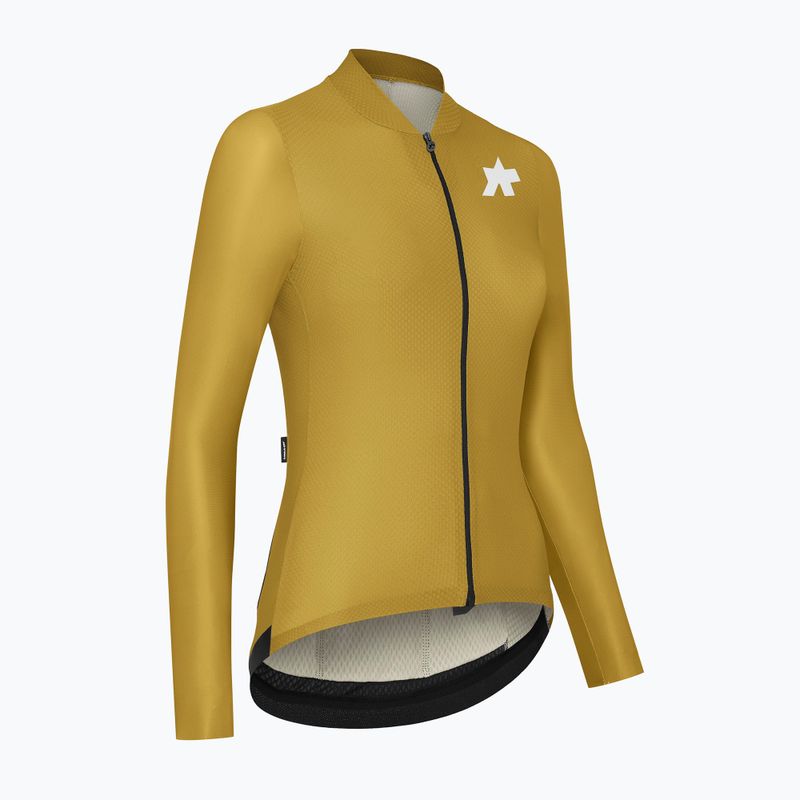 Dámské cyklistické tričko Longsleeve ASSOS Uma GT S11 EVO In golden yellow 3