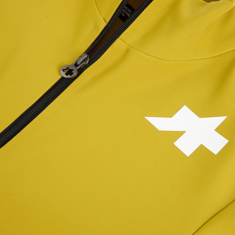 Pánské cyklistické tričko Longsleeve ASSOS Mille GT Spring Fall Jersey S11 golden yellow 3