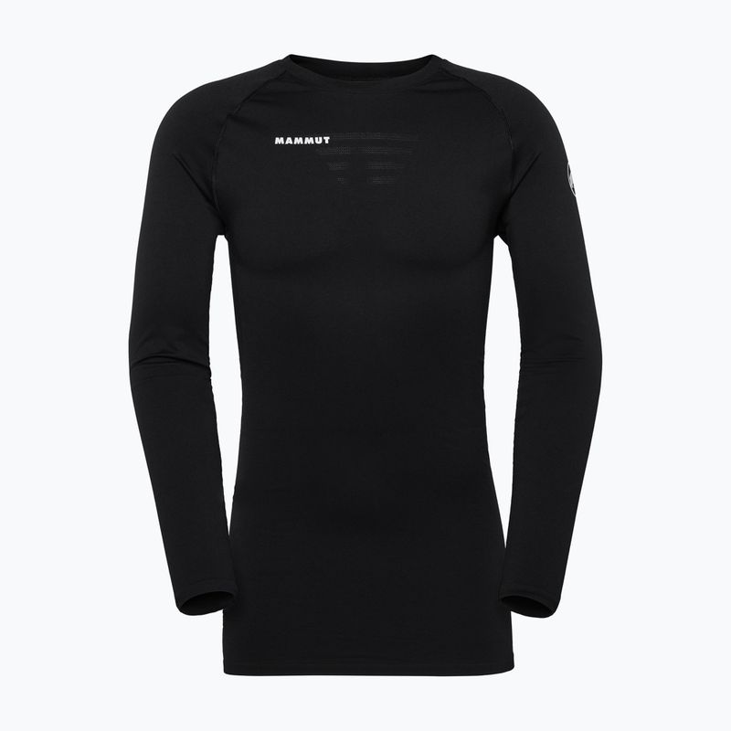 Pánská termoakční mikina Mammut All-Mountain Seamless BL Mid black/white 4