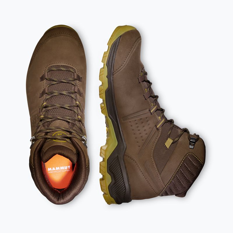 Turistické boty Mammut Mercury IV Mid GTX Men moor/amber green 4