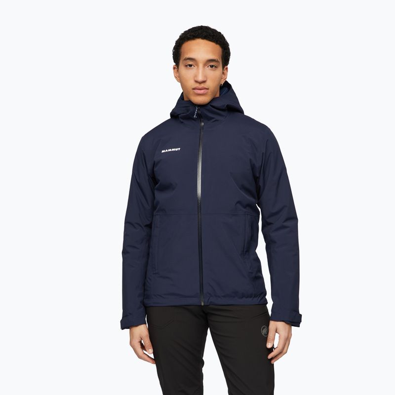 Pánská nepromokavá bunda Mammut Linard HS Thermo Hooded Jacket Men marine
