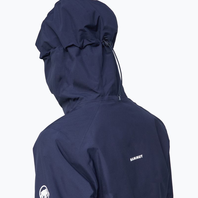 Dámská nepromokavá bunda Mammut Linard HS Thermo Hooded Jacket Women marine 6