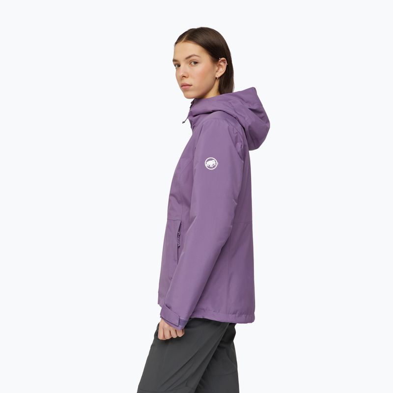 Dámská nepromokavá bunda Mammut Linard HS Thermo Hooded Jacket Women paloja 3