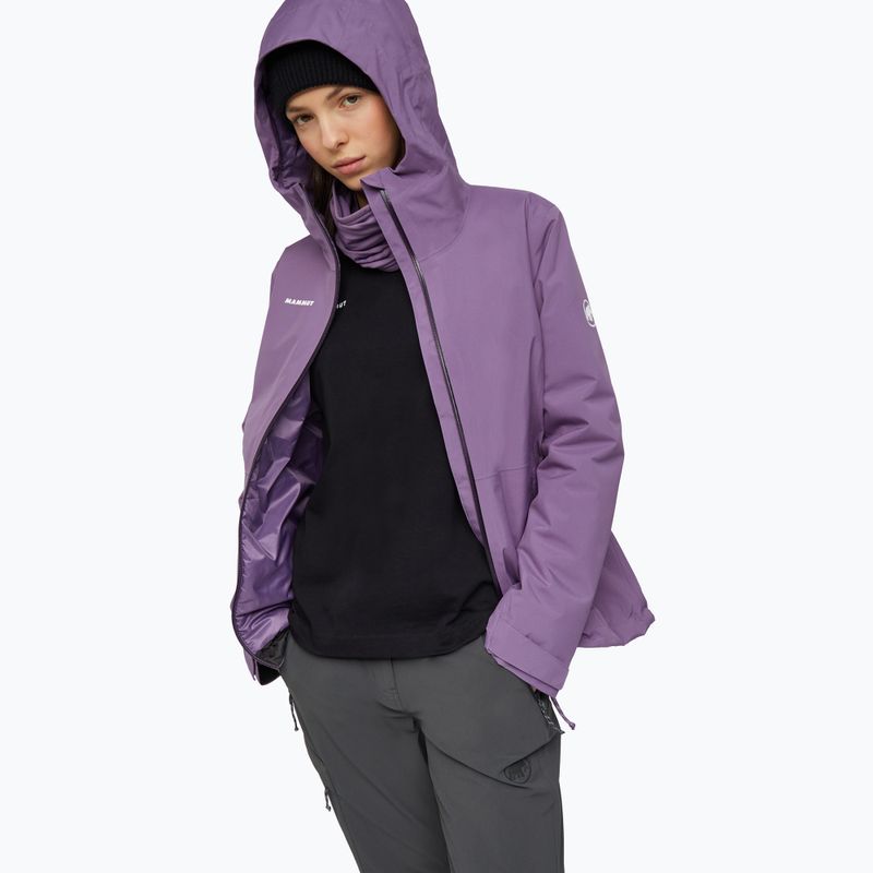 Dámská nepromokavá bunda Mammut Linard HS Thermo Hooded Jacket Women paloja 4
