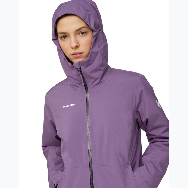 Dámská nepromokavá bunda Mammut Linard HS Thermo Hooded Jacket Women paloja 5