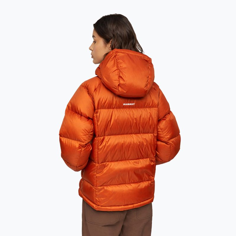 Dámská péřová bunda Mammut Glacier Glow IN Hooded autumn larice 3