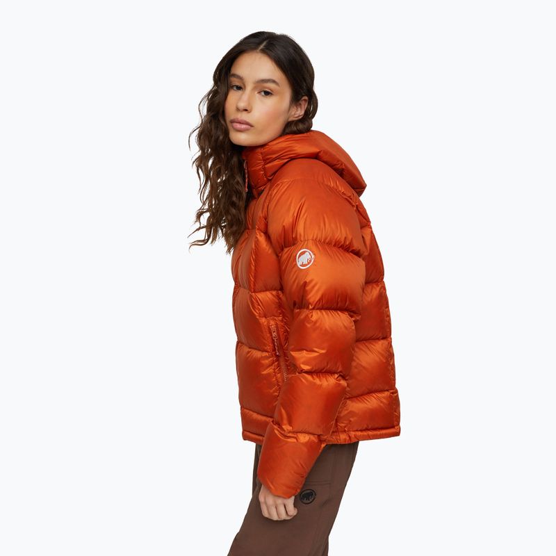 Dámská péřová bunda Mammut Glacier Glow IN Hooded autumn larice 4
