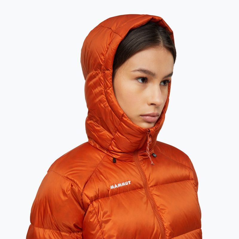 Dámská péřová bunda Mammut Glacier Glow IN Hooded autumn larice 6