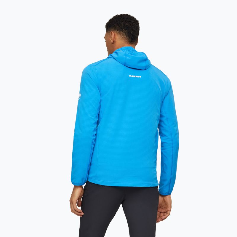 Pánská trekingová mikina Mammut Madris Light ML Hooded Jacket Men glacier blue/marine 3