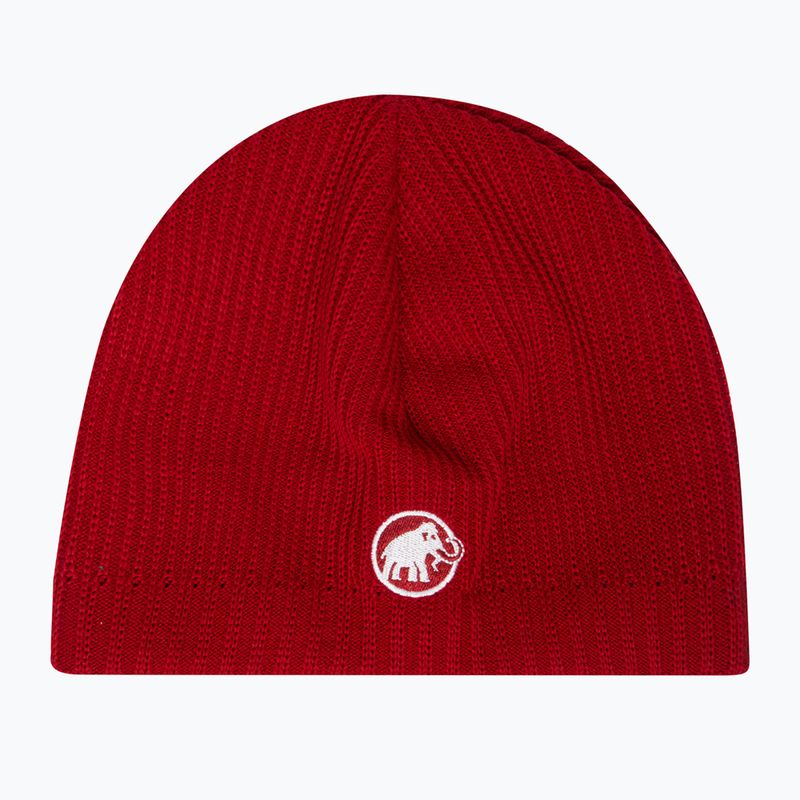 Zimní čepice Mammut Sublime Beanie dark mammut red