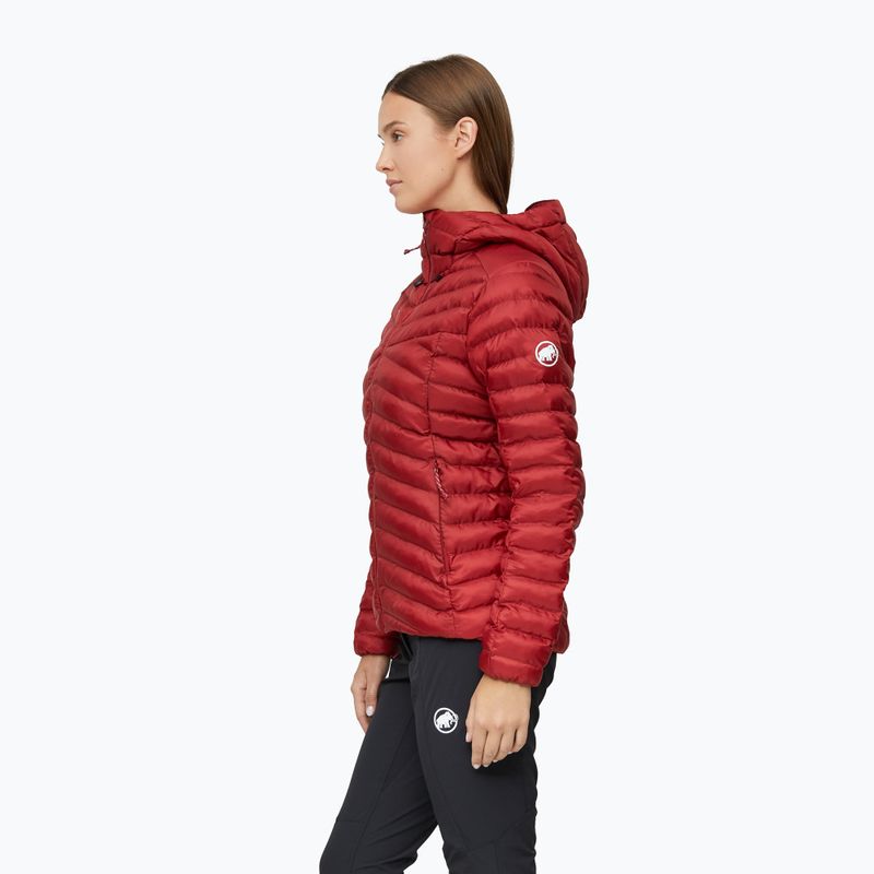 Dámská zateplená bunda Mammut Albula IN Hooded Jacket Women dark mammut red 4