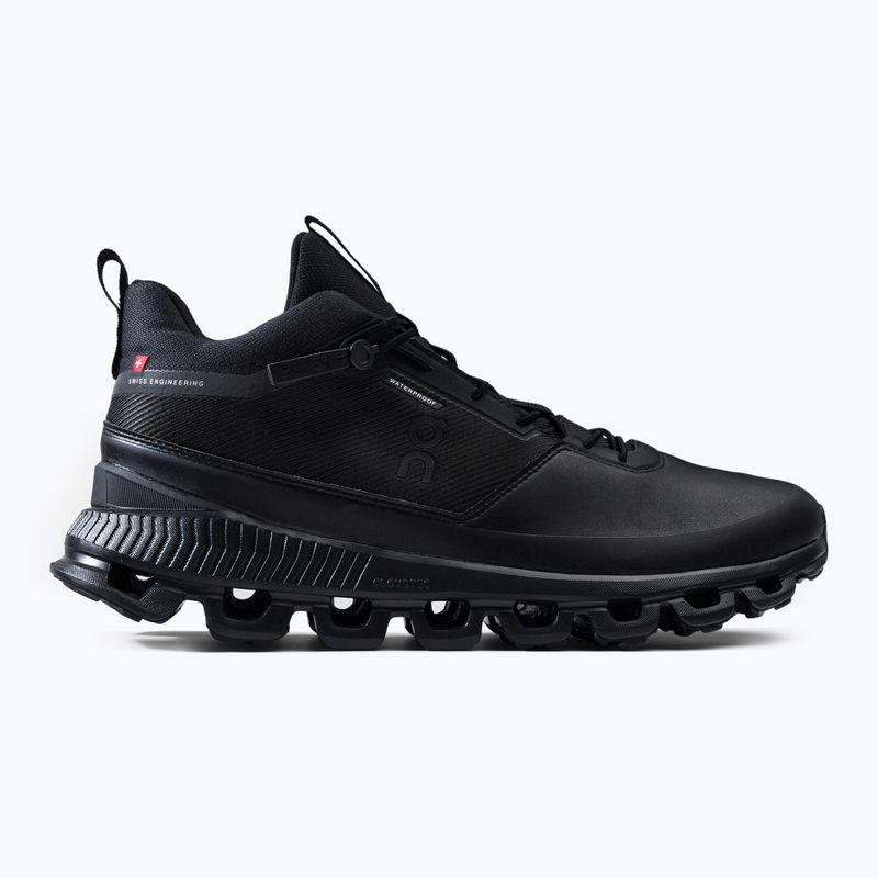 Pánská běžecká obuv ON Cloud Hi Waterproof black 2899674 2