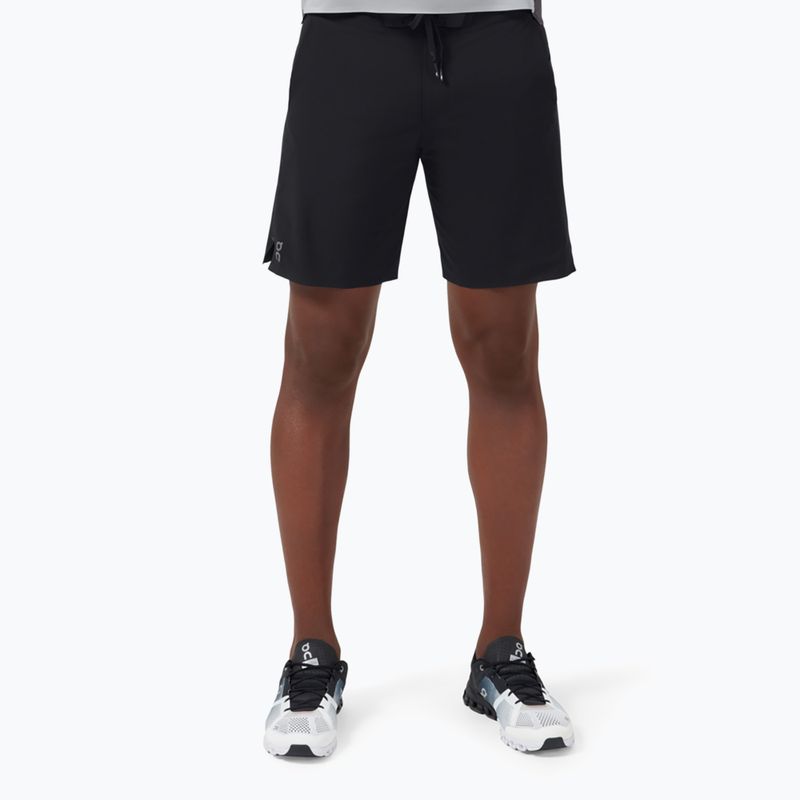 Pánské běžecké šortky On Running Hybrid black