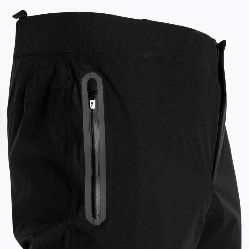 Pánské  kalhoty On Running Waterproof black/navy 3