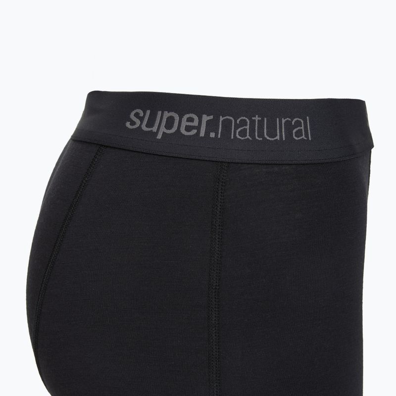 Pánské termo boxerky super.natural Tundra 175 2 páry jet black/jet black 4