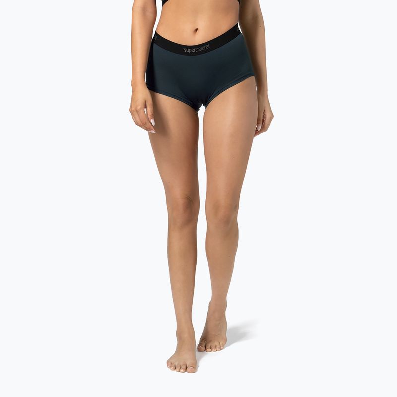 Dámské termo boxerky super.natural Tundra 175 Boyfriend Hipster blueberry 3