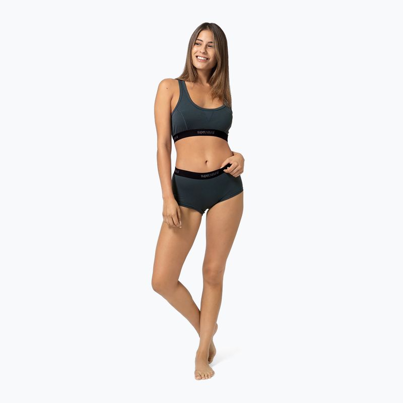 Dámské termo boxerky super.natural Tundra 175 Boyfriend Hipster blueberry 4