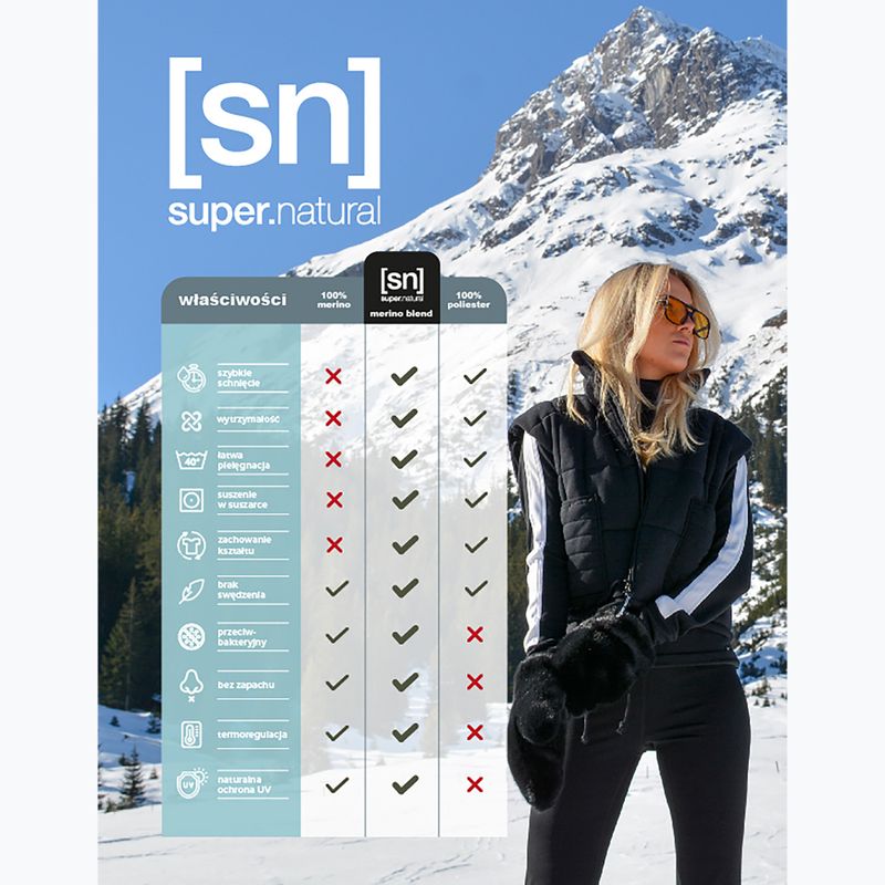 Sportovní podprsenka super.natural Tundra 220 Semplice blueberry 5