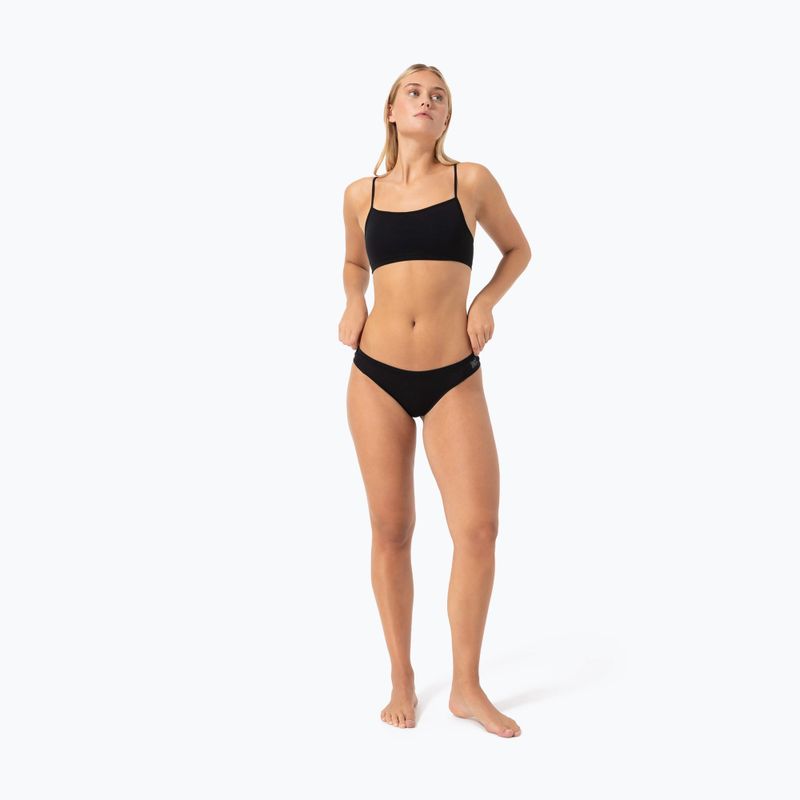 Termoaktivní sportovní podprsenka super.natural Cosy Bra jet black 2
