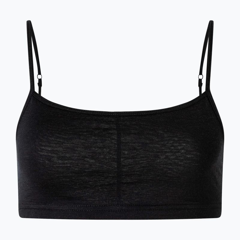 Termoaktivní sportovní podprsenka super.natural Cosy Bra jet black 5