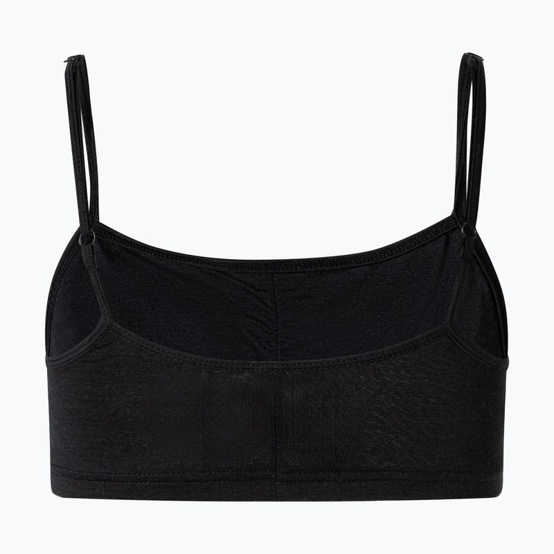 Termoaktivní sportovní podprsenka super.natural Cosy Bra jet black 6