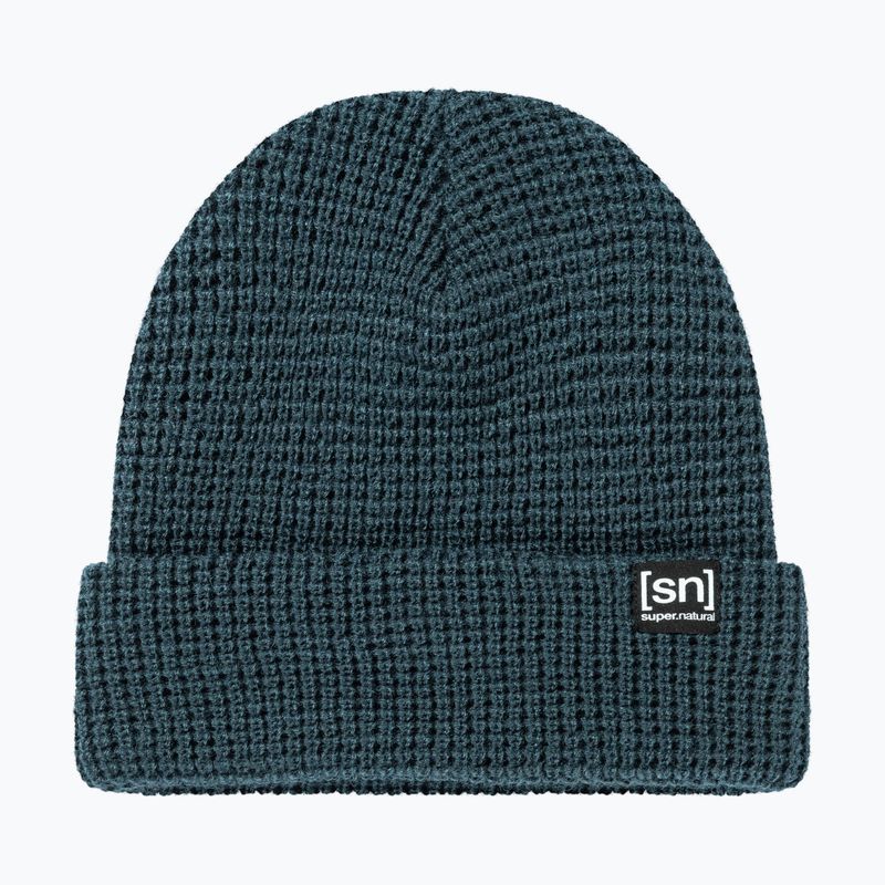 Zimní čepice super.natural City Beanie blueberry 2