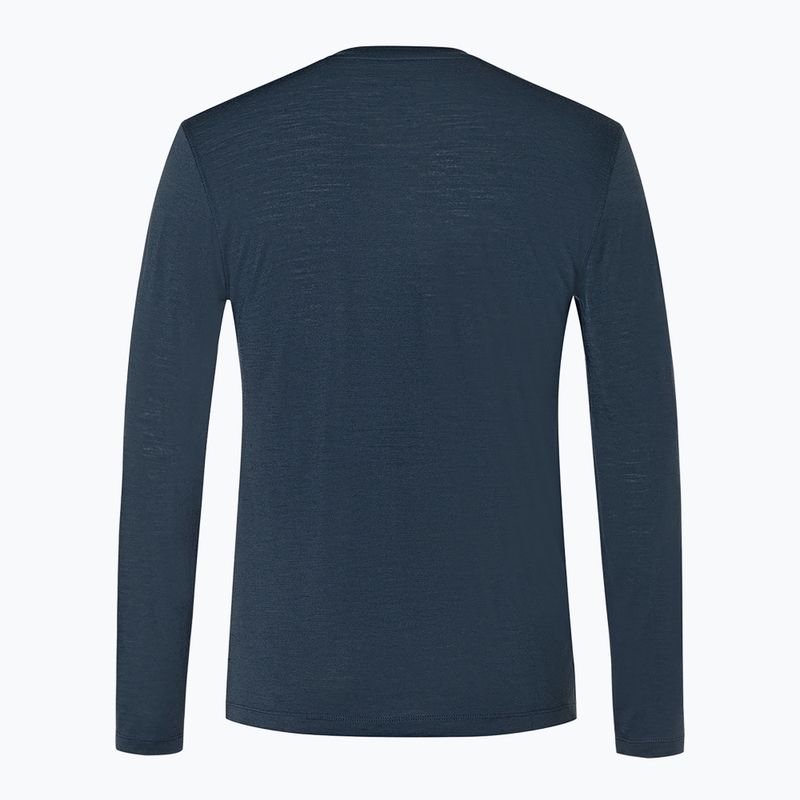 Pánské tričko Longsleeve super.natural Kryssede Ski blueberry/fresh white/high risk red 4