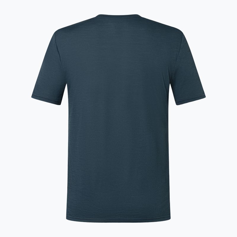 Pánské tričko super.natural Sailor Tee blueberry/jet black/high risk red 4