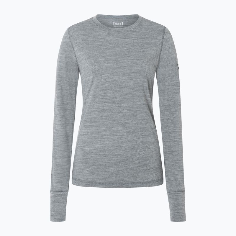 Dámské termo tričko Longsleeve super.natural Tundra 175 cashmere grey melange 4