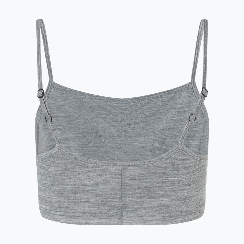 Termoaktivní sportovní podprsenka super.natural Cosy Bra cashmere grey melange 5