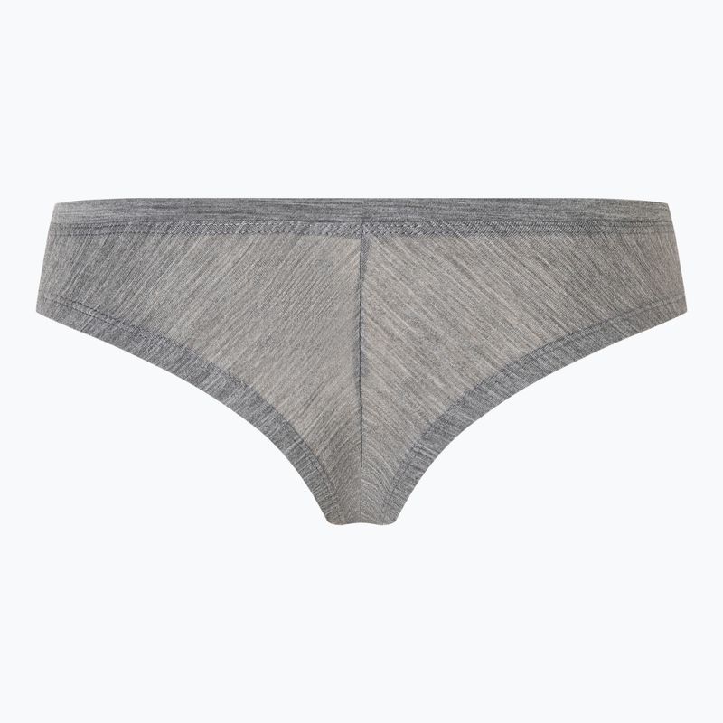 Dámské termoregulační kalhotky super.natural Tundra 175 Thong cashmere grey melange 2