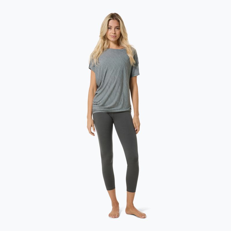 Dámské tričko na jógu super.natural Yoga Loose Tee cashmere grey melange 2