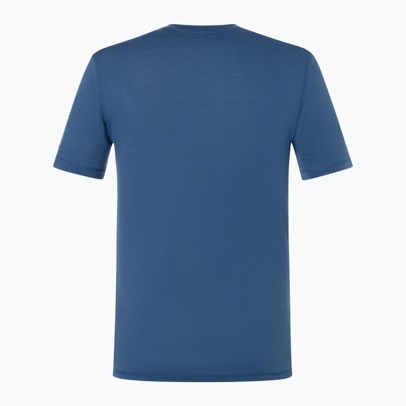 Pánské termo tričko super.natural Sierra 140 Tee cashmere grey melange 5