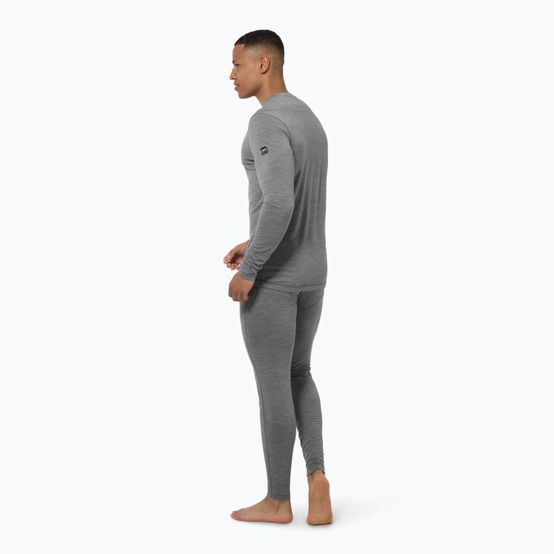 Pánské termo tričko Longsleeve Super.Natural Tundra 175 cashmere grey melange 3