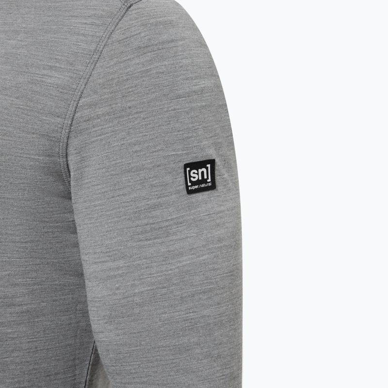Pánská termoakční mikina Super.Natural Tundra 175 cashmere grey melange 4