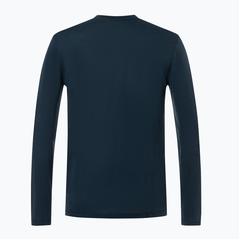 Pánské tričko Longsleeve super.natural HZSG Haute Route blueberry/various 6