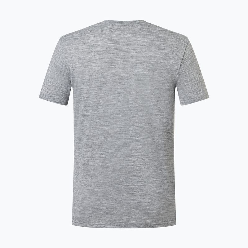 Pánské tričko na lezení super.natural Carski cashmere grey melange/various 6
