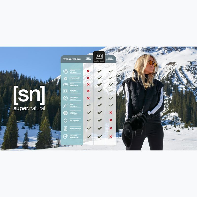 Pánské tričko super.natural Bicycle Nomad Tee chive/jet black 5