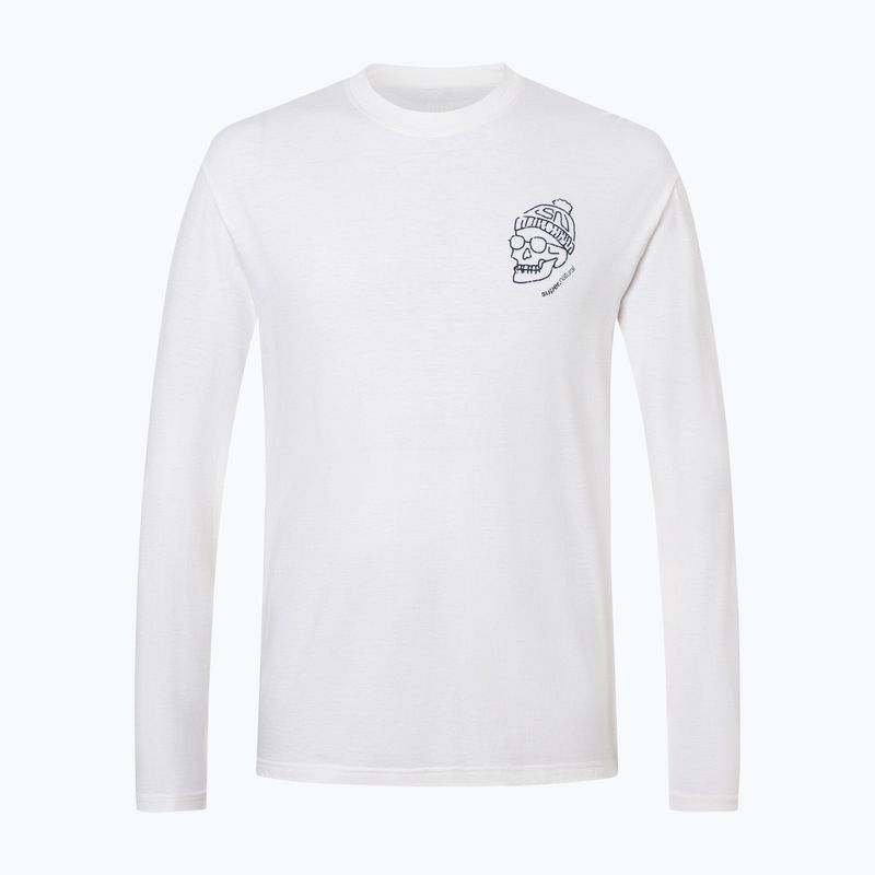 Pánské tričko Longsleeve super.natural Frosty Bio white/blueberry 4