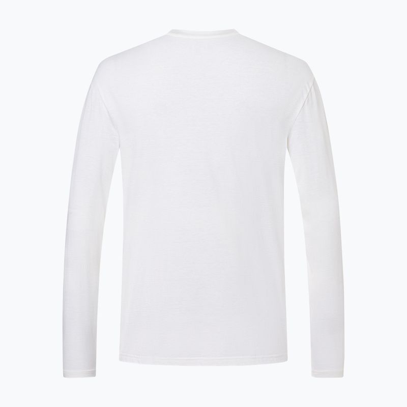 Pánské tričko Longsleeve super.natural Frosty Bio white/blueberry 5