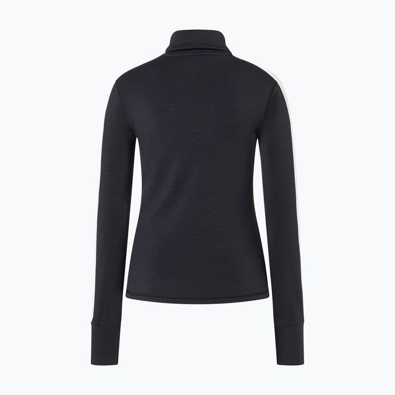 Dámský svetr super.natural Bunny Roll Neck jet black/f.white/various/eucalyptus gl 5